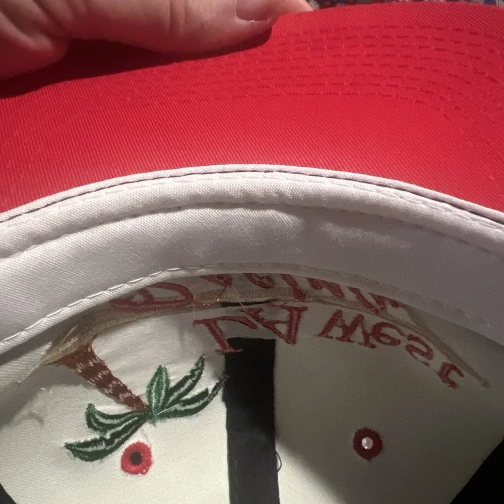 Vintage LA West Racing Snapback Checkerboard‎ Hat Autographed Corey Lajoie